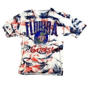 Vintage Florida Gators All Over Print T Shirt Single Stitch Large USA 80s 90s